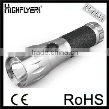 High power Q5 LED aluminum police flashlight LF1133