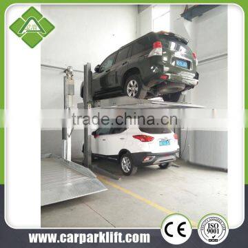 CE approved simple hydraulic parking lift with 2 post for home garage car parking