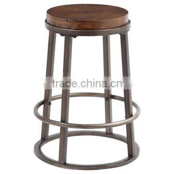 KUDOS INDIA METAL BAR STOOL , INDUSTRIAL METAL BAR COUNTER STOOL FURNITURE