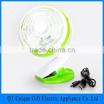 Mini USB Fan for Car Use or Lithium Battery Charged Suitable for School Dorm
