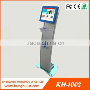 Multifunction Free Standing Kiosks, Input / Out Interactive Information Kiosk