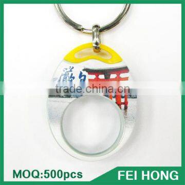 Wholesale Cheap Customized Souvenir Gift for Scenery Printing Keychain photo-2