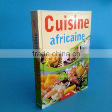 Full color hardcover cook book printing company with low price