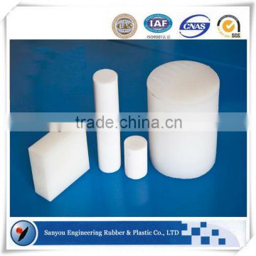 White plastic rod hdpe round bar