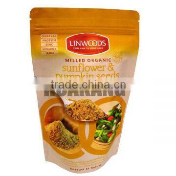 Plastic Vacuum sealing sunflower and pumpkin seed packaging bag