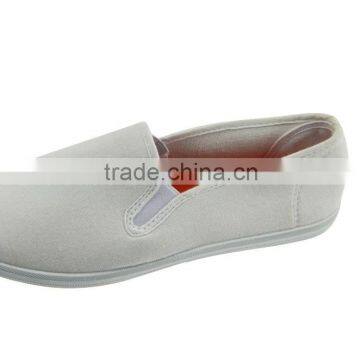 Simple cheap white canvas shoes wholesale china