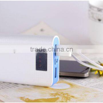 universal battery charger external 8400mah smart key chain power bank