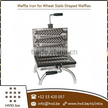 Specially Designed Wheat Stalk Shaped Electric Waffle Maker for Sale