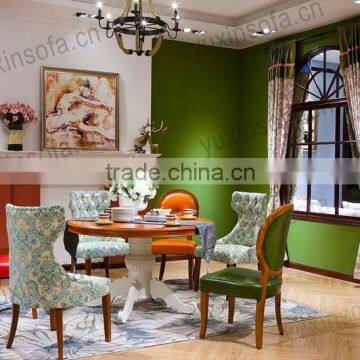 European New Antique Home Furniture Fabric Sofa, Chestfield Sofa Style for Livingroom Furniture From Foshan