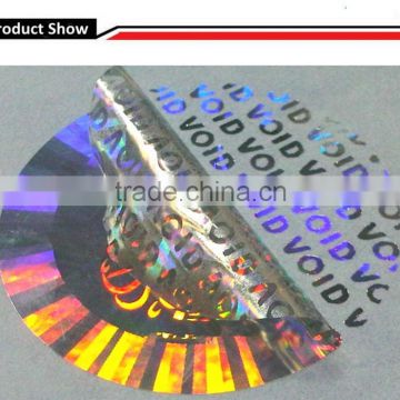 Hologram security VOID stickers