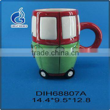 2016 health life china manufacturer custom shape porcelain mug