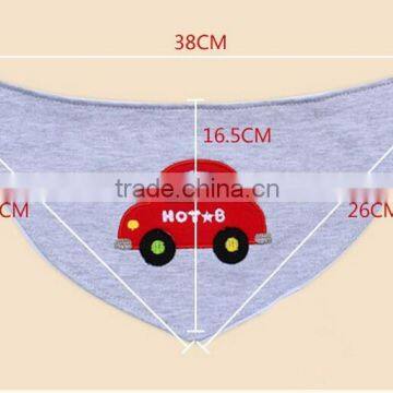 Baby Bib Cotton Jersey Soft Bib Made in China Cotton Toddle Scarf Baby Jersey Adjustable Bib Middle Color photo-5