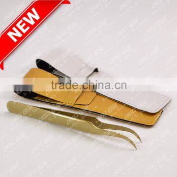 Volume Gold Plated Eyelash Extension Tweezer