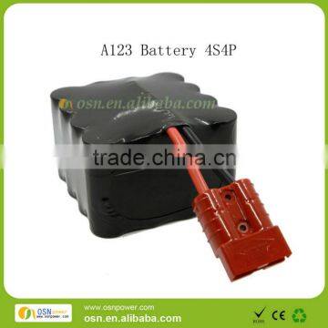 12v lithium ion car battery with 300A A123 26650 battery pack