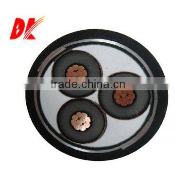 Three cores XLPE insulation power cable