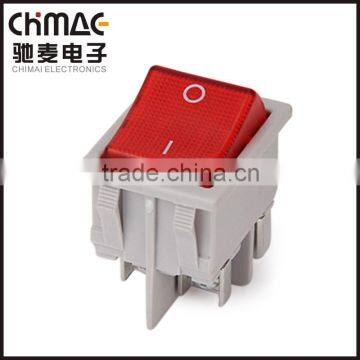 Kcd5 Gray Rocker Switch With Screws 15a 125vac With Neon CE TUV photo-3