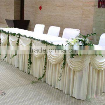 Banquet use rectangle table cloth factory direct sale