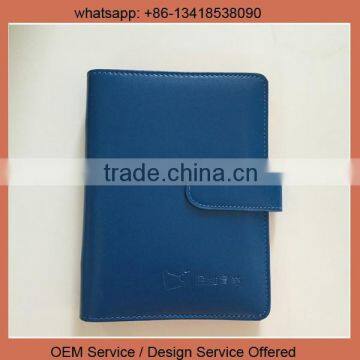 Custom imprinted logo A5 size office composition notebook