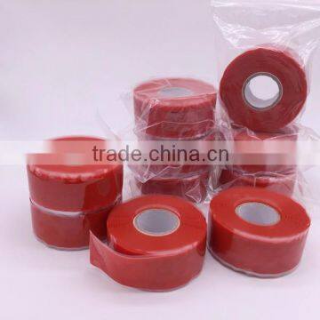 Non-slip grips self fusion silicone rubber rescue tape