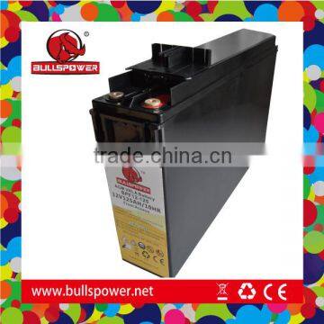 High rate front terminal sealed lead acid battery 12v 125ah for Telecom&UPS systems