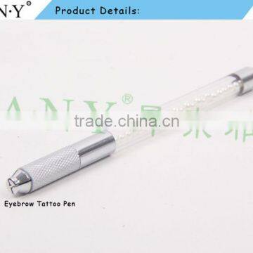 ANY Pearl Handle Manual Microrblading Eyebrow Embroidery Permanent Makeup Tattoo Pen