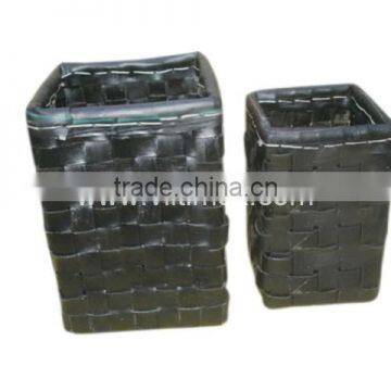 Recycled Rubber Woven Baskets