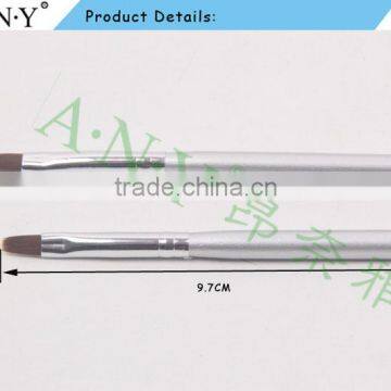 ANY Nail Art Care Design Cheap Wood Handle UV Gel Nail Brush for Single Use