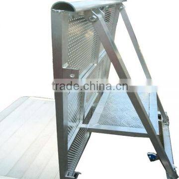 Removable 4ft to 5ft height hydraulic road mobile barrier