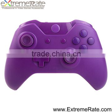 Soft touch purple controller housing case for Xbox One controller shell kit