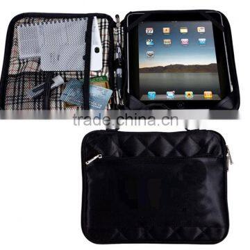 Leather Portfolio W pen holder W ID holder W card holder