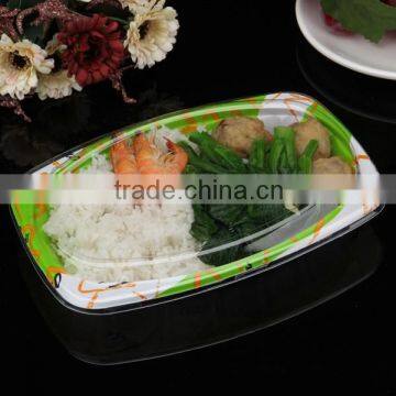 Food Grade Plastic FDA Approval Fast Food Tray photo-2
