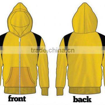 Yellow hoodies