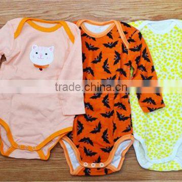 New arrival100 % cotton newborn baby boy girl rompers