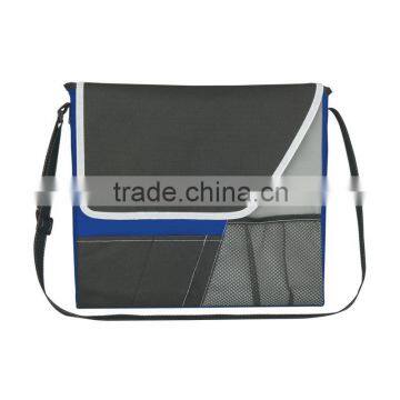 Vida Non-Woven Messenger Bag-Blue