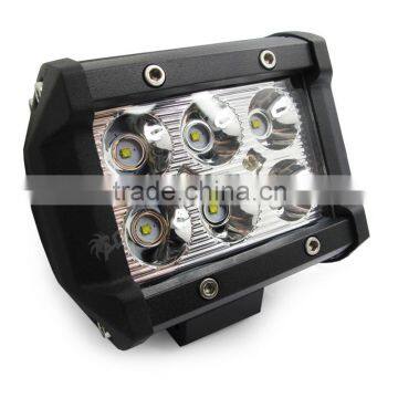 18W CR-EE LED WORK LIGHT BAR FlOOD DRIVING LAMP OFFROAD 4WD SUV BOAT JEEP UTE