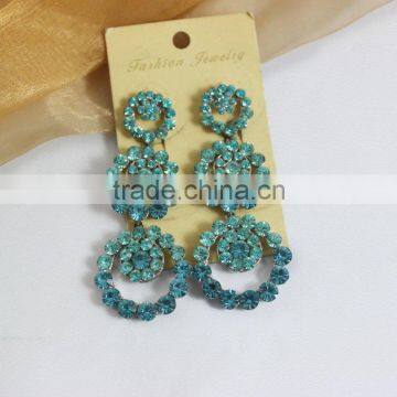 fashion hoop alloy earrings