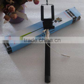 Luxury Wireless Bluetooth Selfie Stick, With Notch Prevent Rotation Cable Take Pole Selfie Stick photo-3