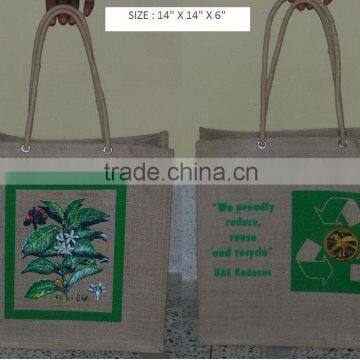 Eco-friendly jute bag