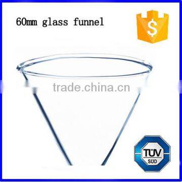 Lab Short Stem Triangle Glass Filter Funnel photo-4