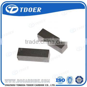Tungsten carbide planer knife for wood cutting