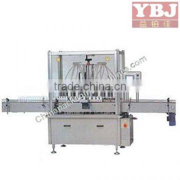 inline 8 nozzle plastic bag filling machine