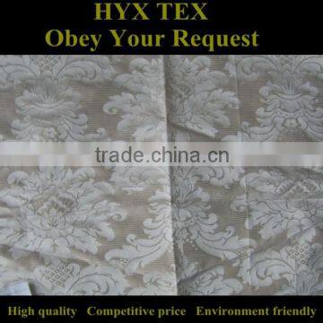 jacquard curtain Voile fabric 100% polyester terylene