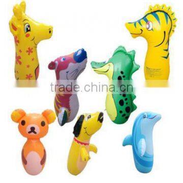 Inflatable animal tumbler toys