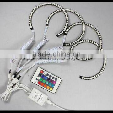 led color changing angel eyes headlights with rgb controller rgb angel eyes