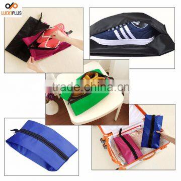 Luckiplus Portable Waterproof Nylon Travel Shoe Bags photo-3