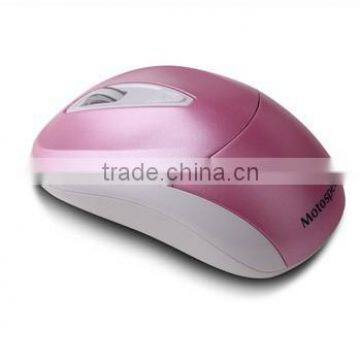 Pink cute Avago 2.4G wireless mouse