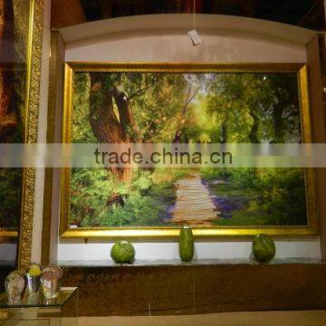 Factory Price Handmade Fusing Glass Painting Pictures Of Cartoons photo-3