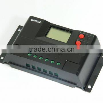 20A solar charge controller with LCD display, good quality and competitive price, CE,ROHS