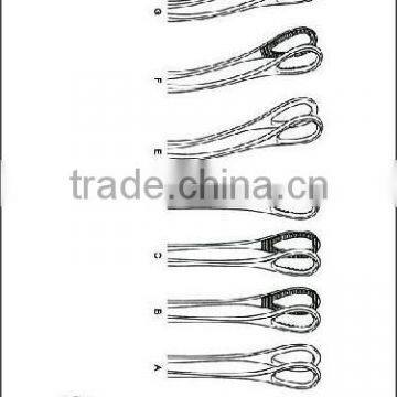 25 cm Foerster Sponge Forceps