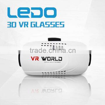 3d viewer box cardboard smartphone 3d glasses cheap price 3d vr box 2 with remote controller                        
                                                Quality Choice